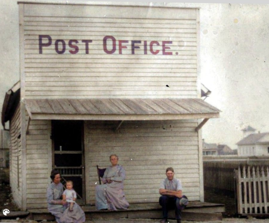 Richardson Post Office early 1900s